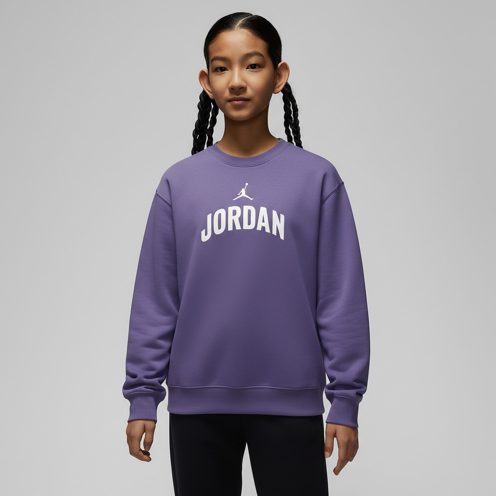 JordanJordan2025女大童套头无帽卫衣针织无帽卫衣JD2532049GS-001