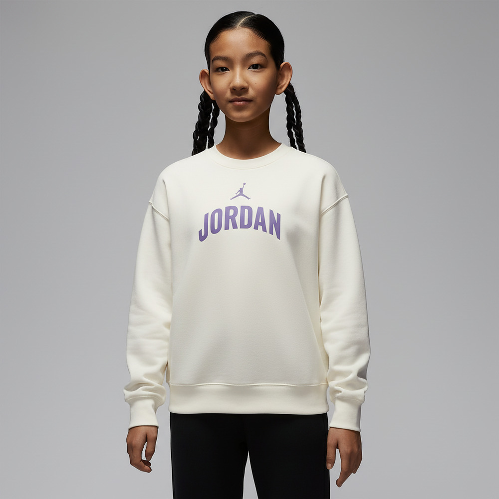 JordanJordan2025女大童套头无帽卫衣针织无帽卫衣JD2532049GS-002