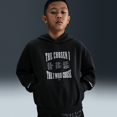 Nike KidsNike Kids2025男大童LBJ K NK PO HOODIE CO针织连帽卫衣IM7401-045