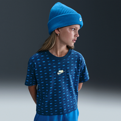 Nike KidsNike Kids2025男大童NIKE X LEGO COLLECTION SHIRT针织无领短TIB4463-416