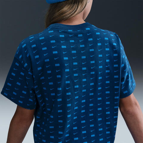 Nike KidsNike Kids2025男大童NIKE X LEGO COLLECTION SHIRT针织无领短TIB4463-416