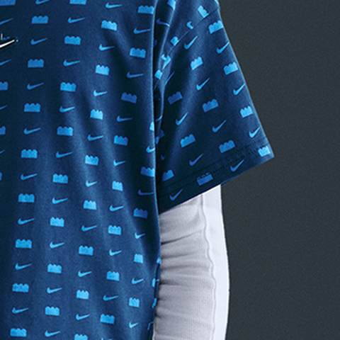 Nike KidsNike Kids2025男大童NIKE X LEGO COLLECTION SHIRT针织无领短TIB4463-416