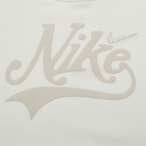 NIKE耐克2025女子AS W NSW PHNX FLC OS SHINE HDY针织连帽卫衣HV2784-133