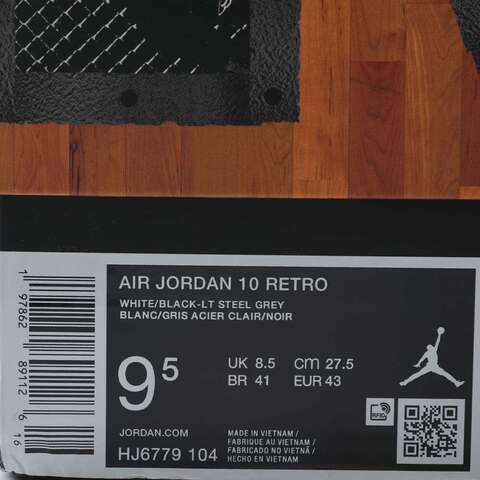 JordanJordan2025男子AIR JORDAN 10 RETRO TC乔丹HJ6779-104