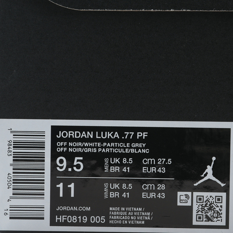 JordanJordan2025男子JORDAN LUKA .77 PF乔丹HF0819-005