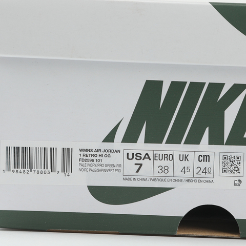 JordanJordan2025女子Air Jordan 1 Retro High OG乔丹FD2596-101