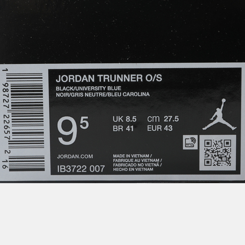 JordanJordan2025男子JORDAN TRUNNER O/S乔丹IB3722-007