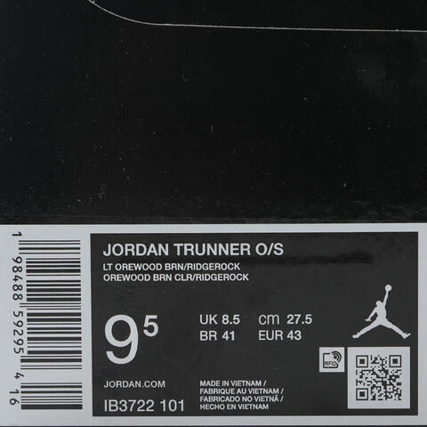 JordanJordan2025男子JORDAN TRUNNER O/S乔丹IB3722-101