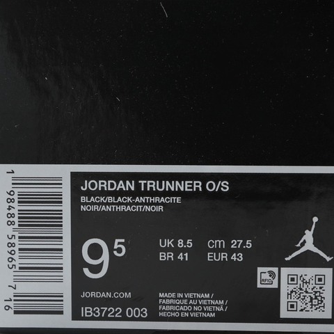 JordanJordan2025男子JORDAN TRUNNER O/S乔丹IB3722-003