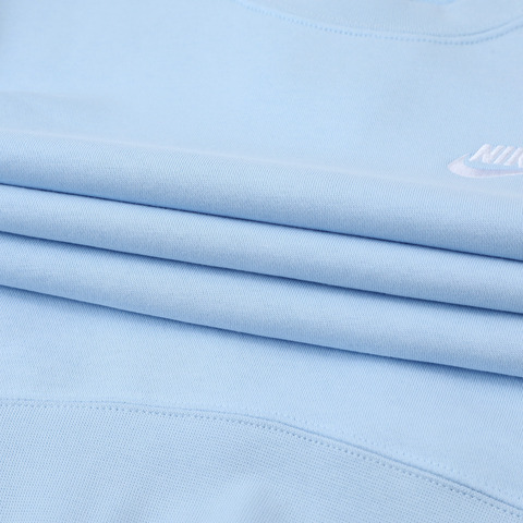 NIKE耐克2025女子AS W NSW CLUB FLC CREW STD针织无帽卫衣DQ5474-441