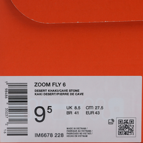 NIKE耐克2025男子ZOOM FLY 6跑步IM6678-228