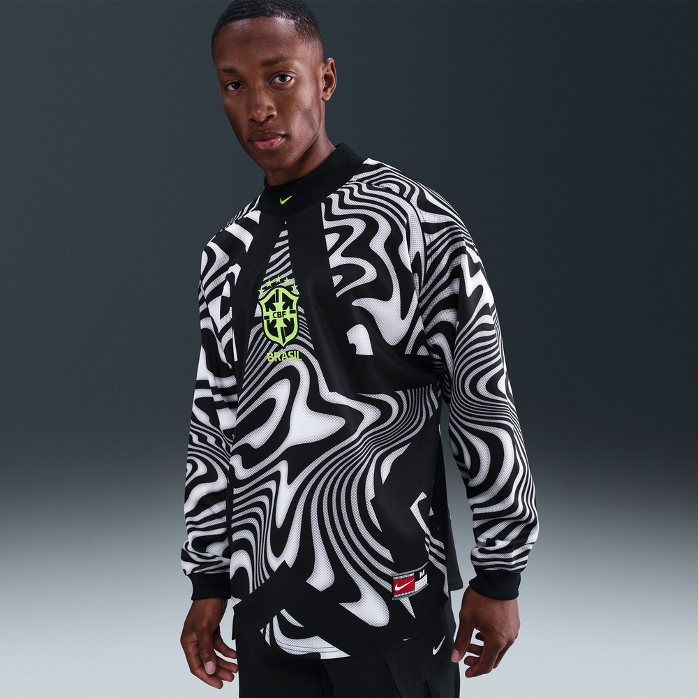 NIKE耐克2025男子CBF M NK AU GOALKEEPER SHIRT针织有领长TIO0795-010