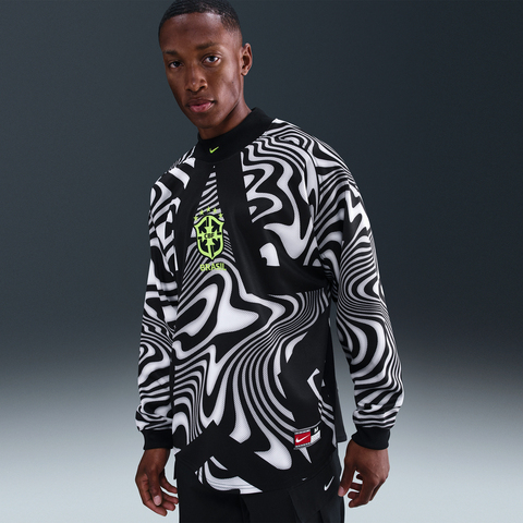 NIKE耐克2025男子CBF M NK AU GOALKEEPER SHIRT针织有领长TIO0795-010