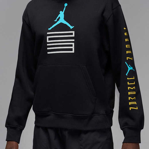 JordanJordan2025男子M J AJ11 GAMMA FLC PO针织连帽卫衣IQ6971-010