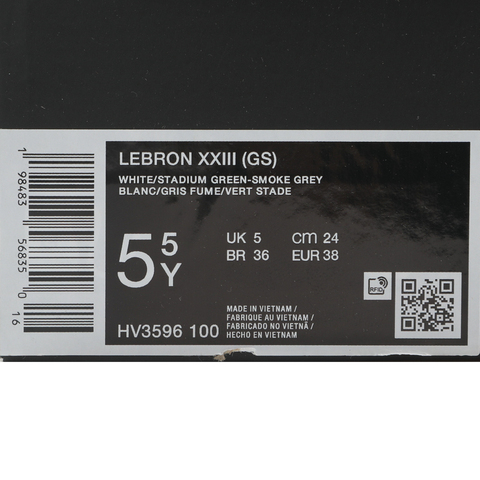 Nike KidsNike Kids2025男大童LEBRON XXIII (GS)儿童HV3596-100