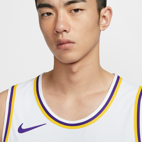 NIKE耐克2025男子LAL MNK DFADV ATH JSY ASC 22运动背心DM5911-101