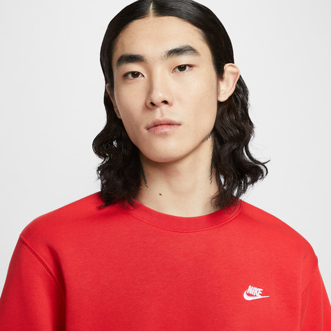 NIKE耐克2026男子AS M NK CLUB BB CREW针织无帽卫衣FN3887-657