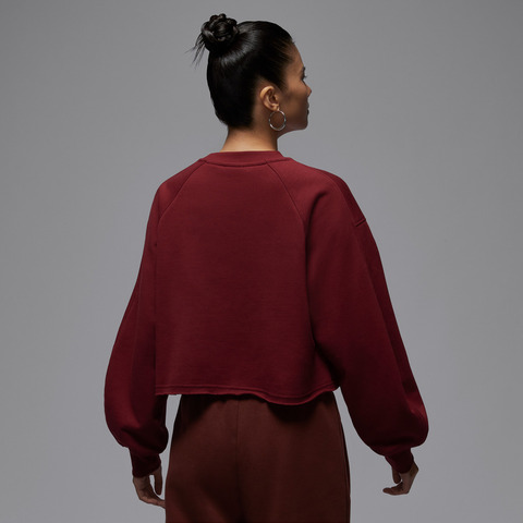 JordanJordan2026女子AS W J FLT FLC FT MOD CREW针织无帽卫衣IF1007-677