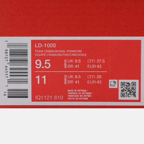 NIKE耐克2026男子LD-1000休闲IQ1121-610