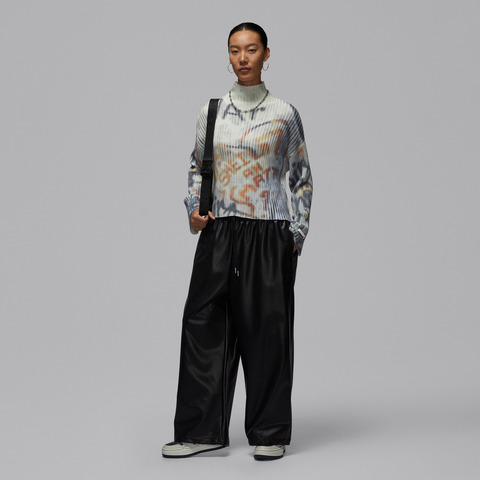 JordanJordan2026女子AS W J FLT FX LTHR PANT D2N梭织长裤IO3049-010