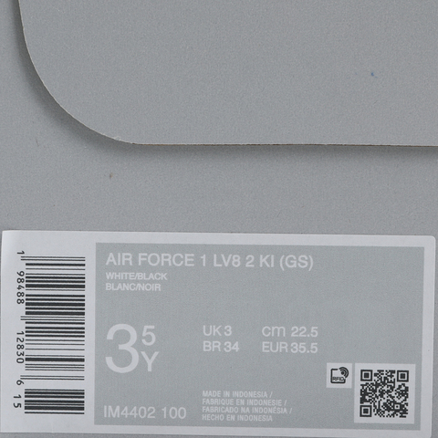 Nike KidsNike Kids2026大童AIR FORCE 1 LV8 2 KI (GS)儿童IM4402-100