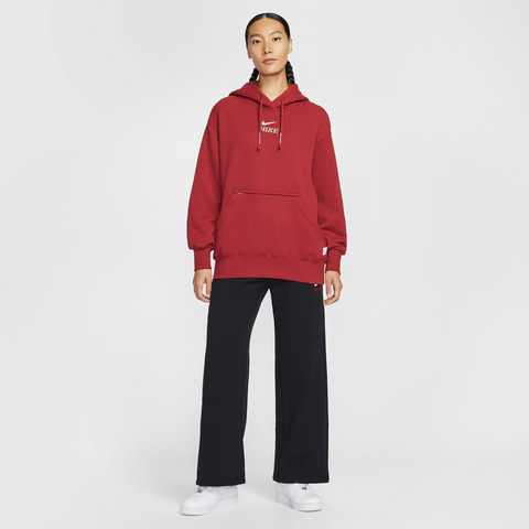 NIKE耐克2026女子AS W NSW FLC OS PO HD CNY针织连帽卫衣IQ3826-613