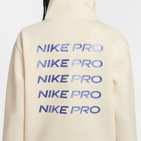 NIKE耐克2026女子AS W NP FLC CROP HZ GCEL针织无帽卫衣IQ3947-110