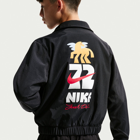 Nike KidsNike Kids2026男大童B NK RPL JKT CNY梭织无帽外套IQ3937-010