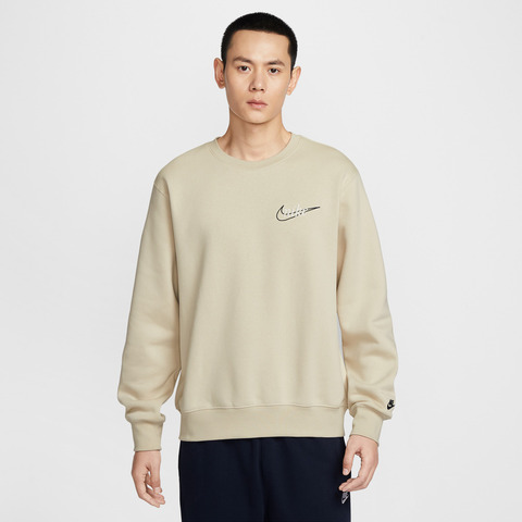 NIKE耐克2026男子AS M NK CLUB BB CREW CTB针织无帽卫衣IF0680-229