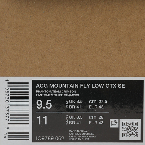 NIKE耐克2026男子ACG MOUNTAIN FLY LOW GTX SE户外IQ9789-062