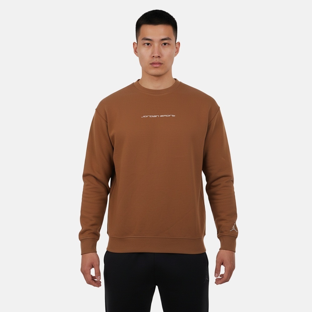 JordanJordan2026男子AS M J DF SPRT HOOP FLC CREW针织无帽卫衣IO8978-281
