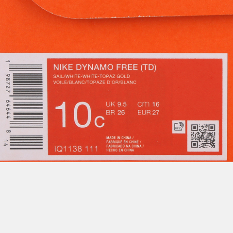 Nike KidsNike Kids2026婴童NIKE DYNAMO FREE (TD)儿童IQ1138-111