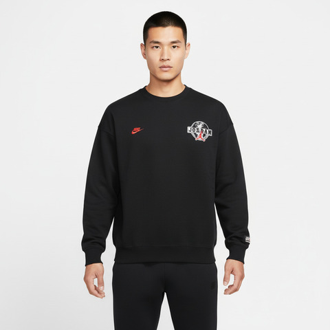 JordanJordan2026男子AS M J BRK VT CREW BB针织无帽卫衣IO9828-010