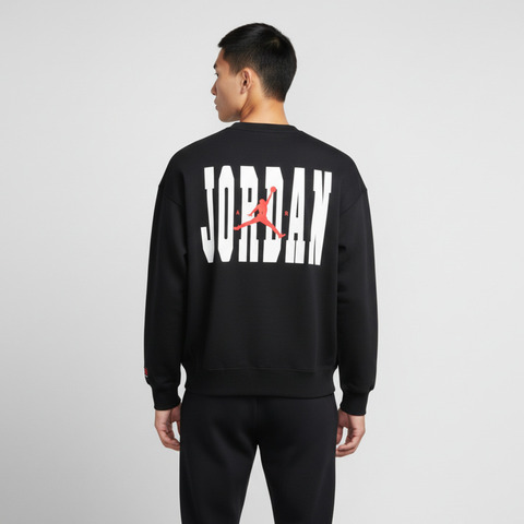 JordanJordan2026男子AS M J BRK VT CREW BB针织无帽卫衣IO9828-010