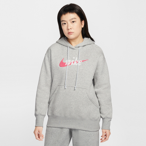 NIKE耐克2026女子AS W NSW PHNX FLC OS LOGO HDY针织连帽卫衣IM9644-043