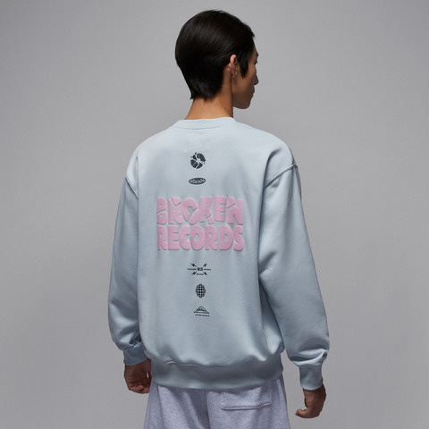 JordanJordan2026男子AS M J BRK REC FLC CREW LB针织无帽卫衣IQ2981-472