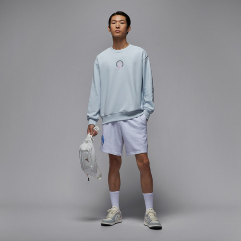 JordanJordan2026男子AS M J BRK REC FLC CREW LB针织无帽卫衣IQ2981-472