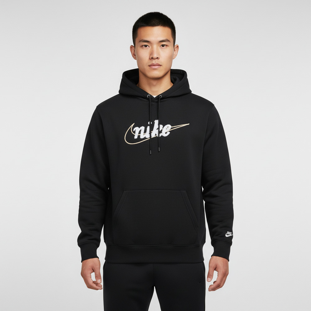 NIKE耐克2026男子AS M NK CLUB BB HOODIE CTB针织连帽卫衣IF0686-010