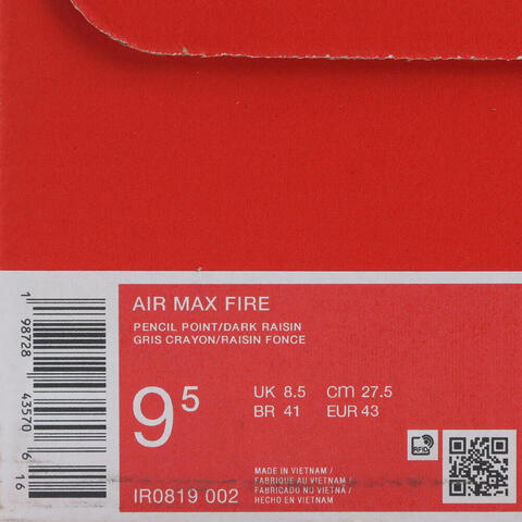 NIKE耐克2026男子AIR MAX FIRE休闲IR0819-002