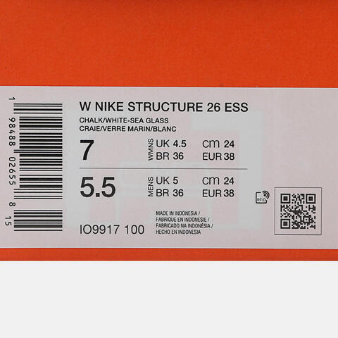 NIKE耐克2026女子W NIKE STRUCTURE 26 ESS跑步IO9917-100