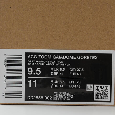 NIKE耐克2026男子ACG ZOOM GAIADOME GORETEX户外DD2858-002