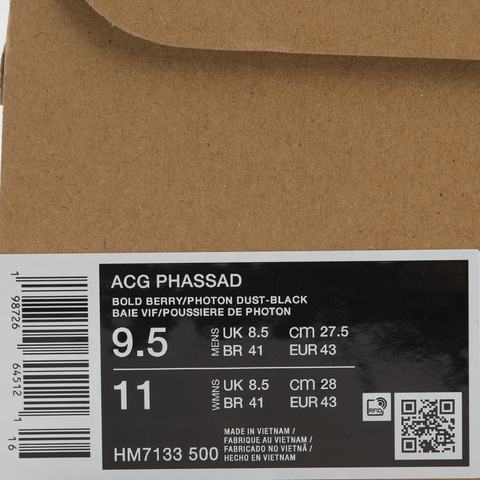 NIKE耐克2026男子ACG PHASSAD户外HM7133-500