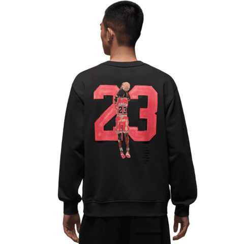 JordanJordan2026男子AS M J GFX FLC CREW GCEL针织无帽卫衣IR0111-045