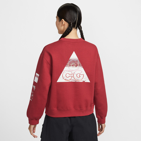 NIKE耐克2026女子AS W ACG TF TUFF FLC CRW CNY针织无帽卫衣IQ3830-613