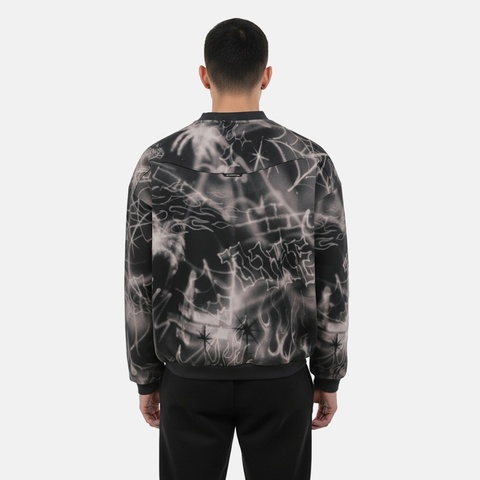 NIKE耐克2026男子AS M NK TF SI BRSH CREW AOP针织无帽卫衣IF1584-010