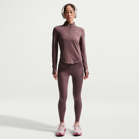 NIKE耐克2026女子AS W NK SWIFT DF UV HZ TOP针织有领长THQ0500-502