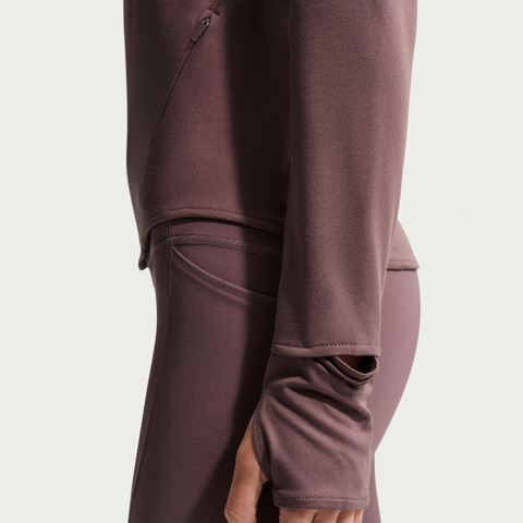 NIKE耐克2026女子AS W NK SWIFT DF UV HZ TOP针织有领长THQ0500-502