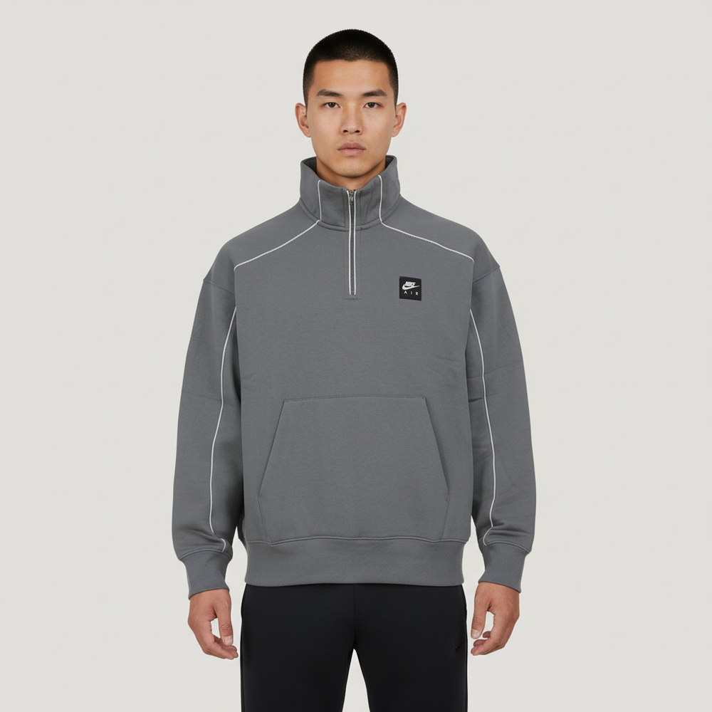 NIKE耐克2026男子AS M NK AIR BB FLC QZ针织无帽卫衣II3144-084