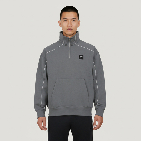 NIKE耐克2026男子AS M NK AIR BB FLC QZ针织无帽卫衣II3144-084