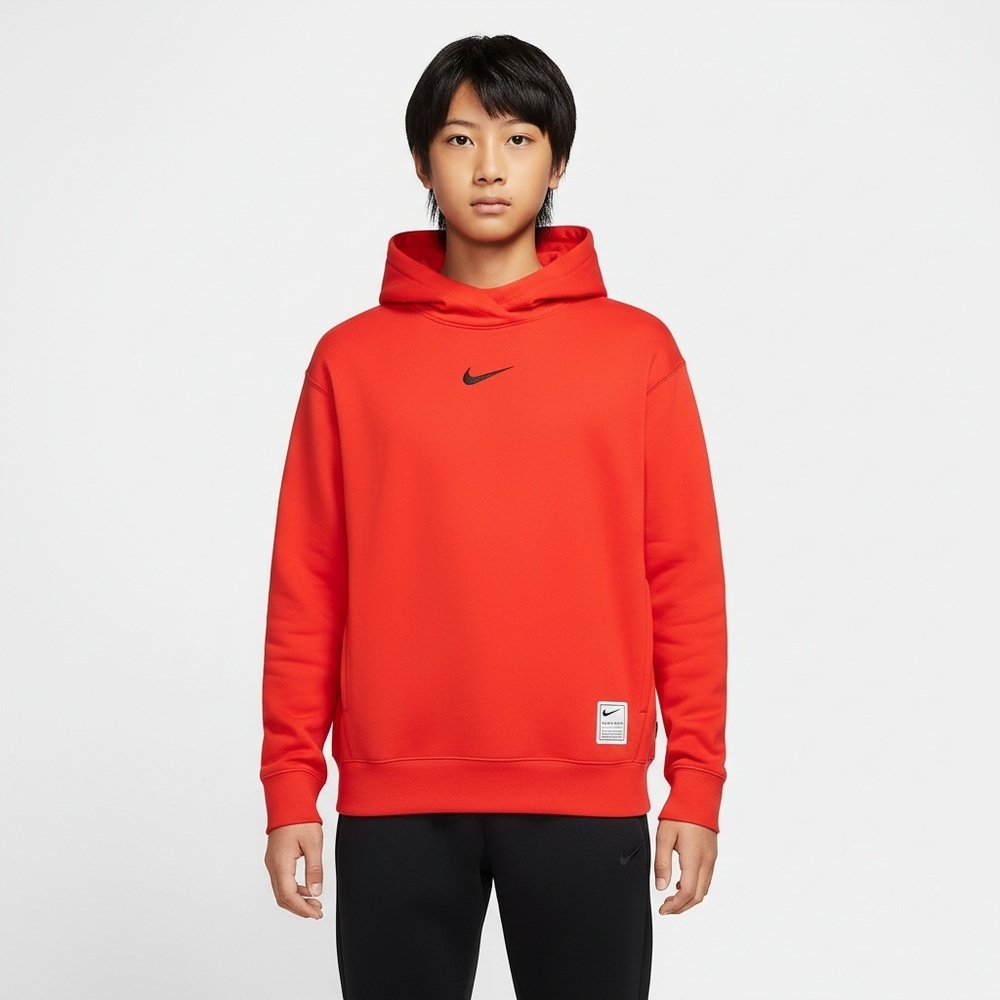 Nike KidsNike Kids2026男大童B NP DF FLC PO HOODIE针织连帽卫衣IF1723-696